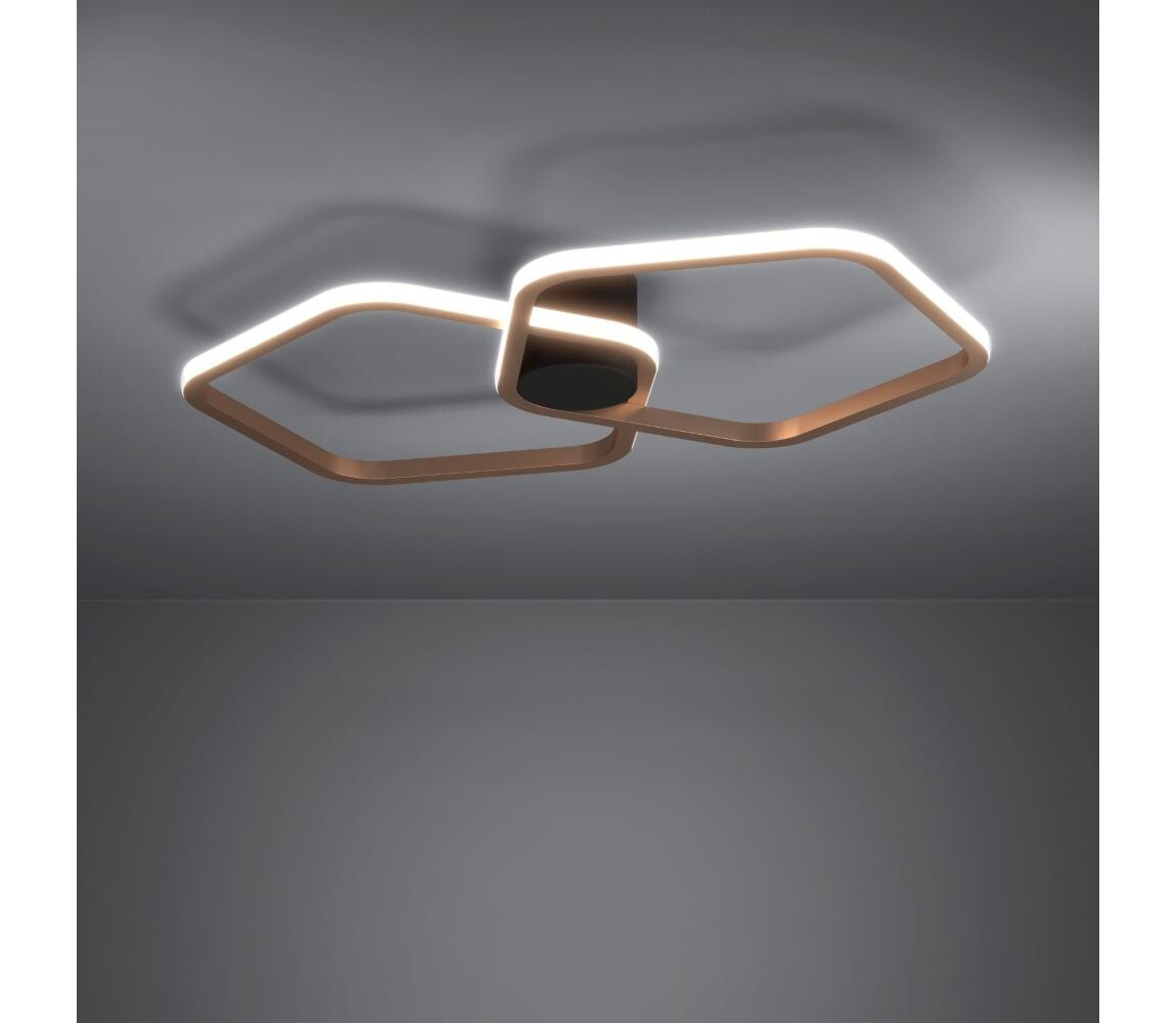 Eglo 390506 - LED Stmívatelné stropní svítidlo ESTRELLA LED/20W/230V zlatá + DO 390506