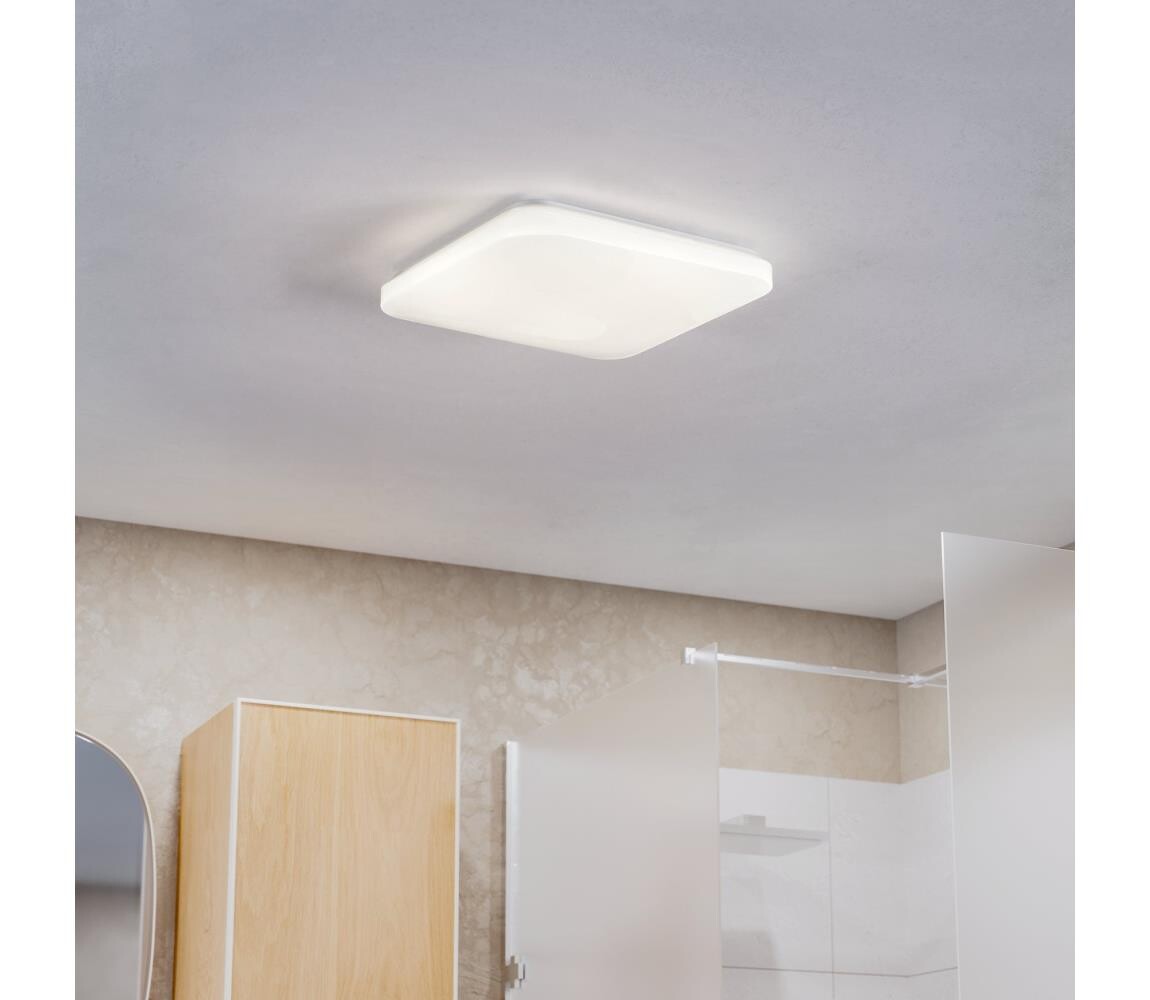 Eglo 902076 - LED Koupelnové stropní svítidlo FRANIA LED/18W/230V 33x33 cm IP44 902076