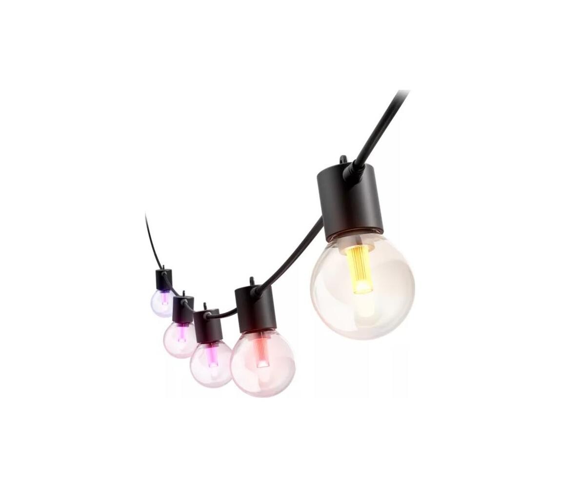 Philips - LED RGBW Stmívatelný venkovní řetěz Hue FESTAVIA 30xLED 21m IP65 872016937159000