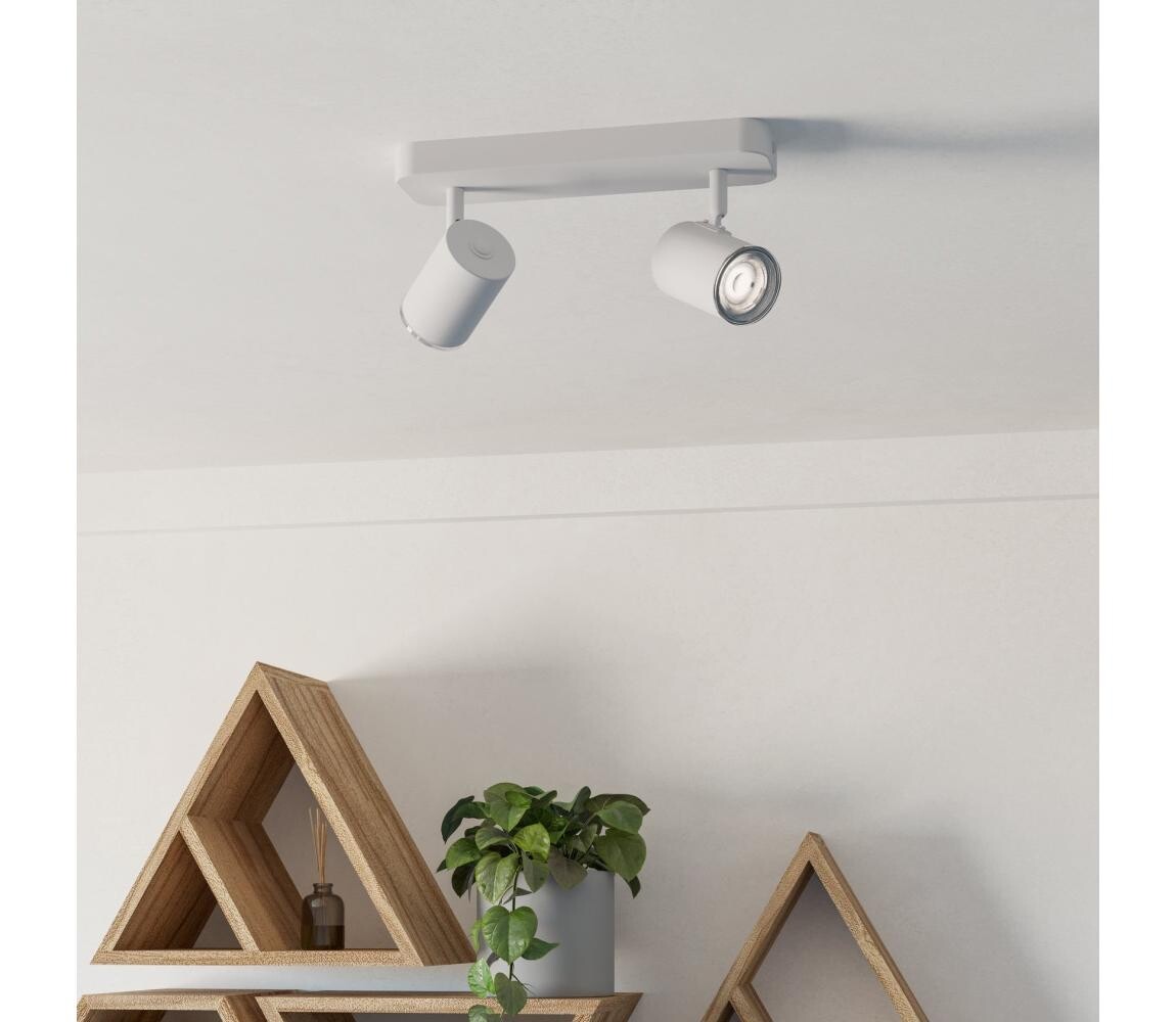 Eglo 300575 - Koupelnové bodové svítidlo CONSUMA 2xGU10/5W/230V IP44 bílá 300575