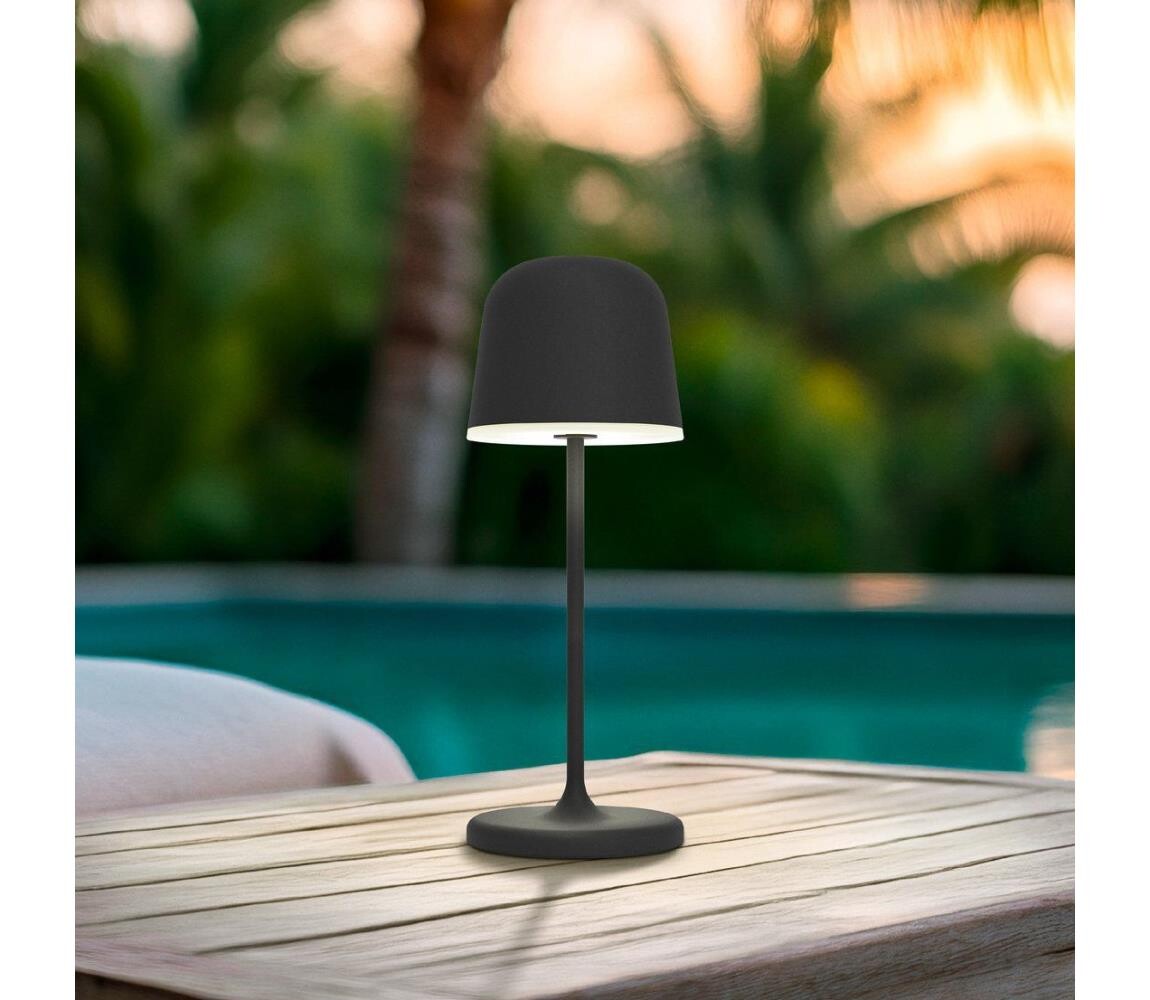 Eglo 901877 - LED Stm. ven. nab. stolní lampa MANNERA-S LED/1,8W/5V IP54 černá 901877