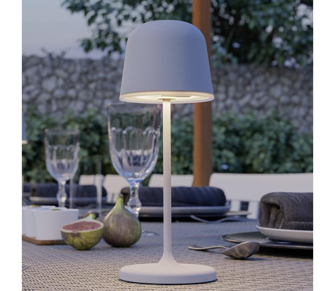 Eglo 901878 - LED Stm. ven. nab. stolní lampa MANNERA-S LED/1,8W/5V IP54 šedá 901878