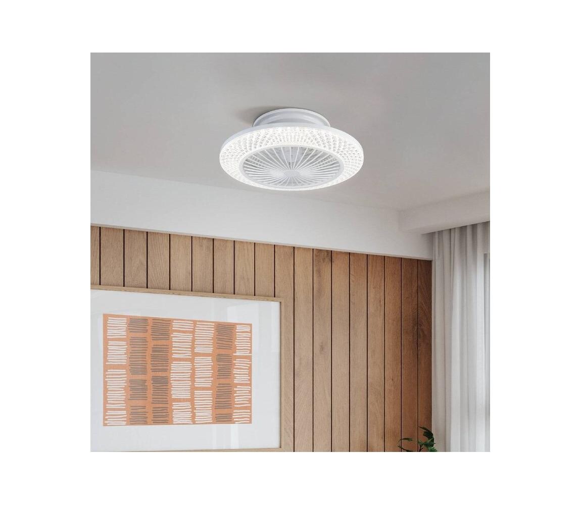 Eglo 35145 -LED Stm. str. látor MALINSKA 3xLED/12,6W/230V pr. 55 cm bílá+DO 35145