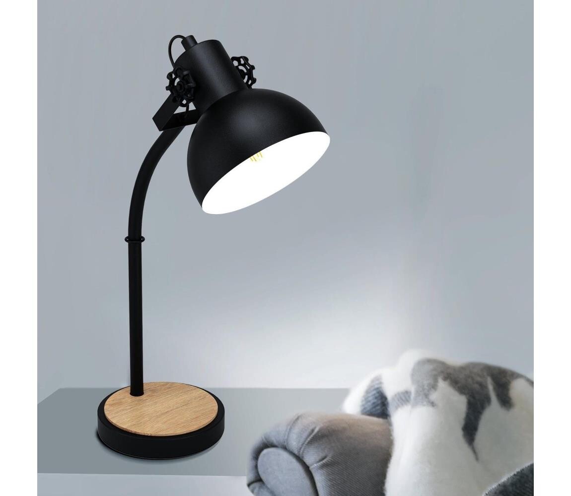 Eglo 43165 - Stolní lampa LUBENHAM 1xE27/28W/230V 43165