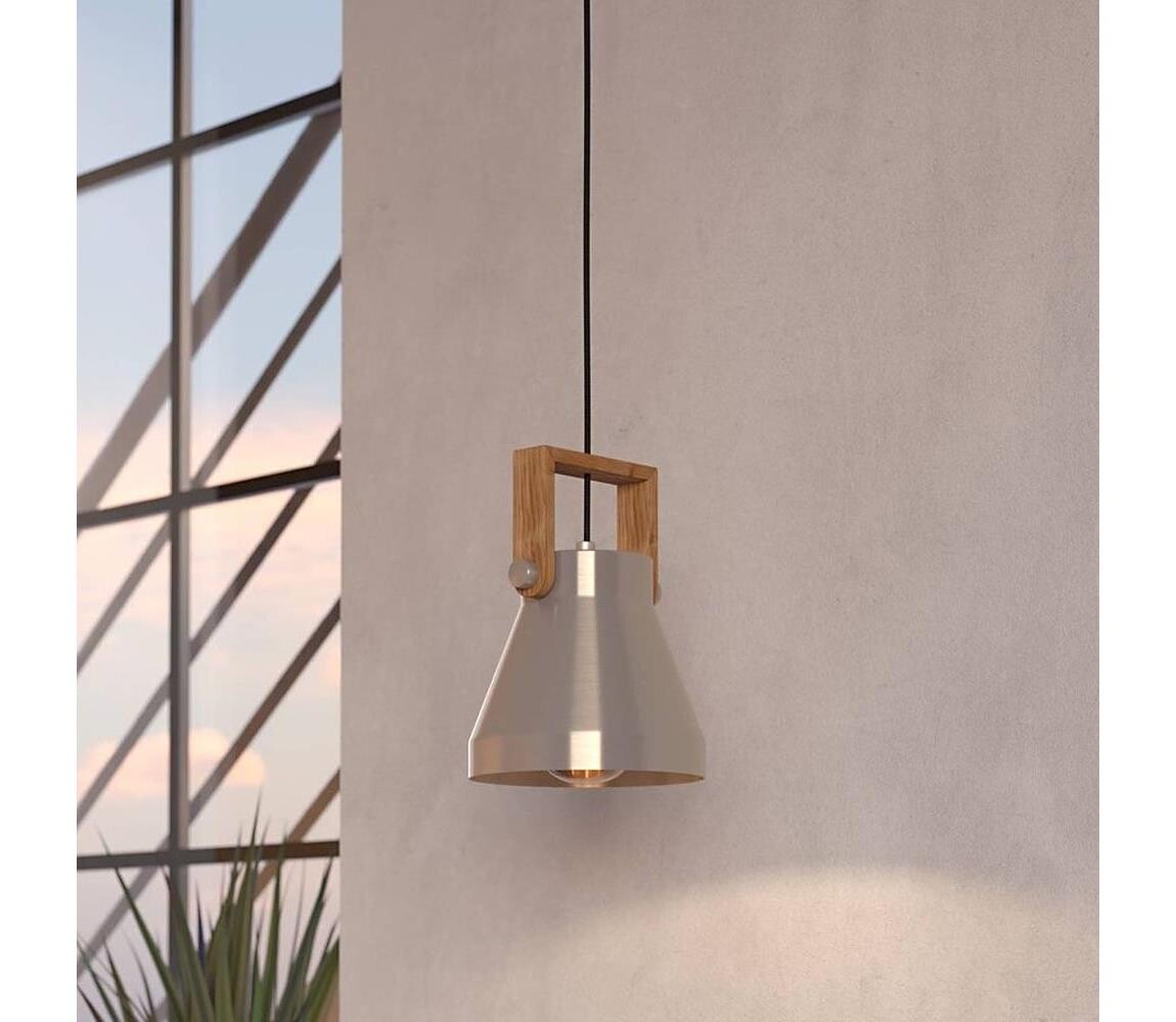 Eglo 43951 - Lustr na lanku CAWTON 1xE27/40W/230V 43951
