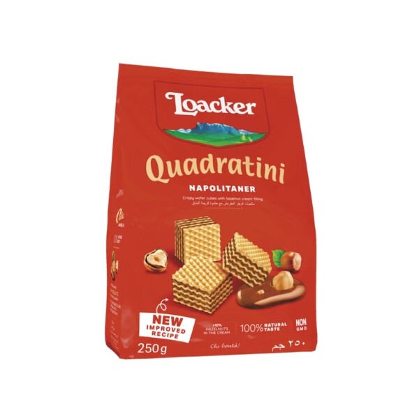 LOACKER Křupavé oplatky LÍSKOŘÍŠKOVÉ 250 g