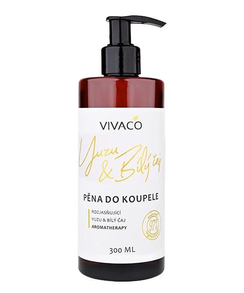 Vivaco Pěna do koupele Yuzu a Bílý čaj 300 ml