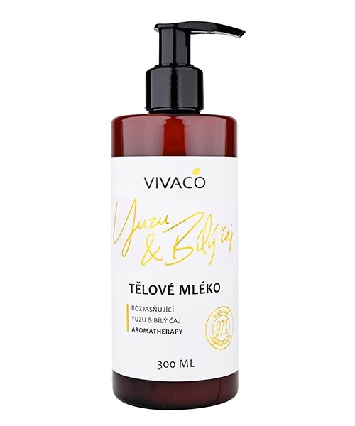 Vivaco Tělové mléko Yuzu a Bílý čaj 300 ml