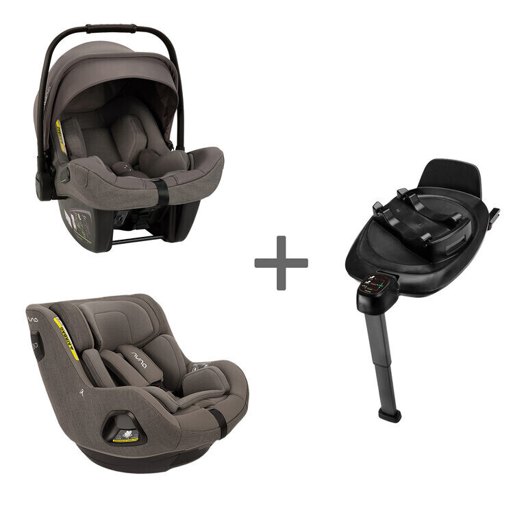 Nuna set™ TODL lite ARRA flex thunder, autosedačka 40 - 105 cm + báze