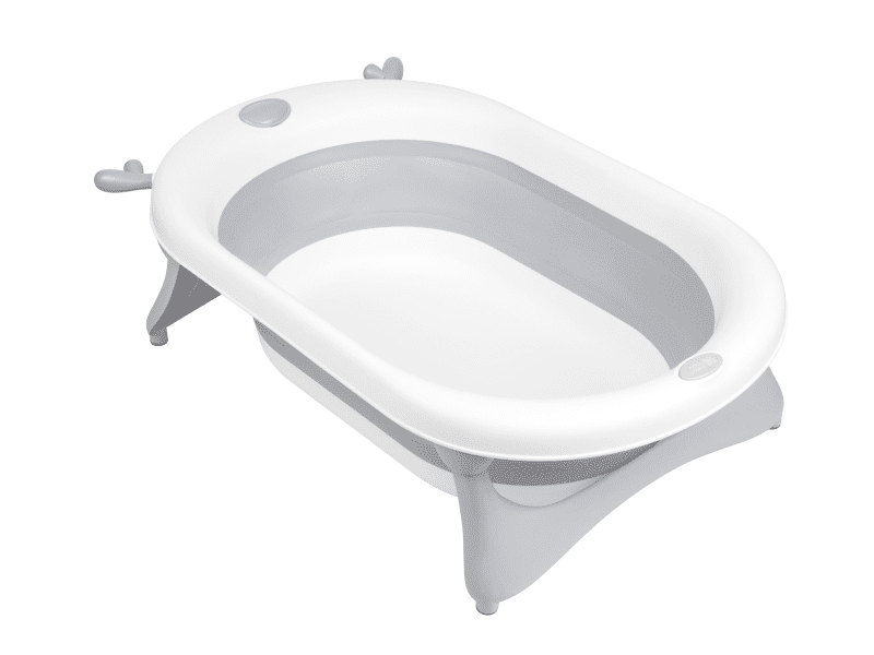 KIKKABOO Vanička skládací Foldy Grey