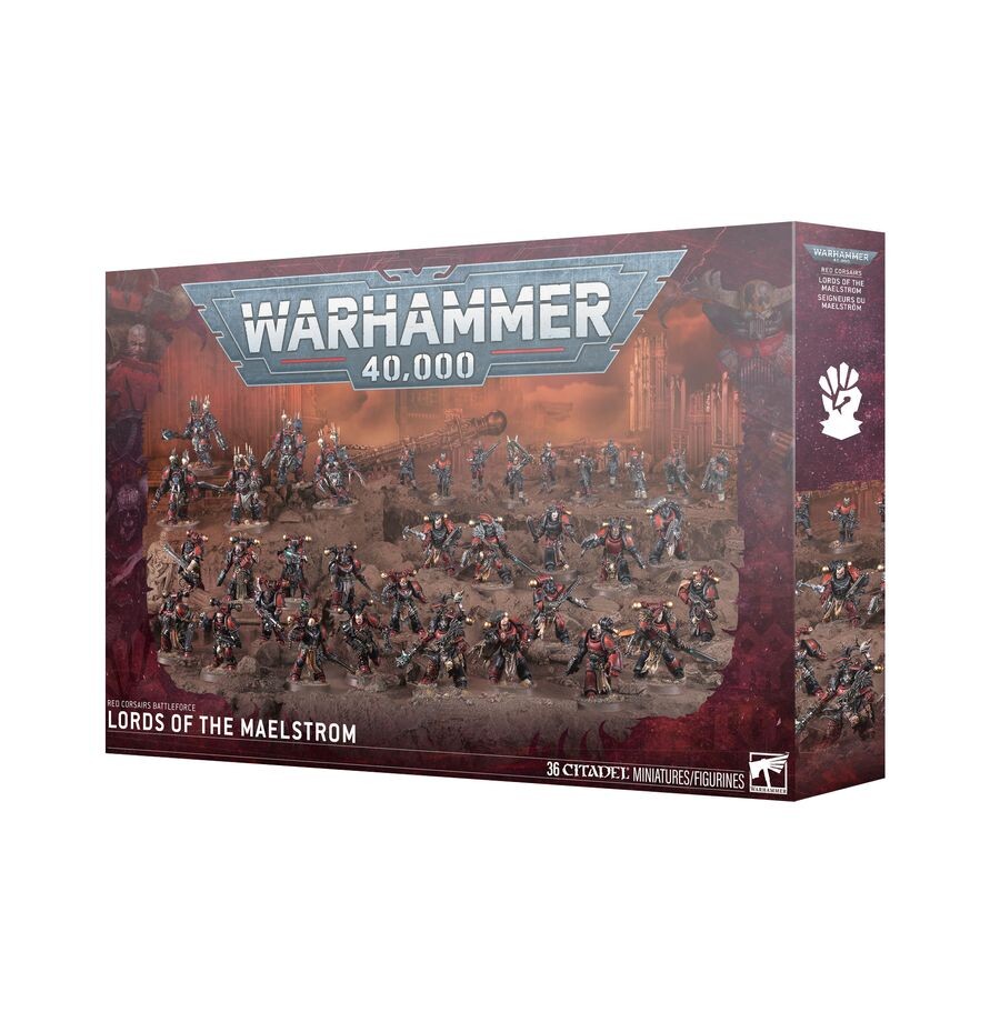Games Workshop Warhammer 40000: Red Corsairs Battleforce: Lords of the Maelstrom