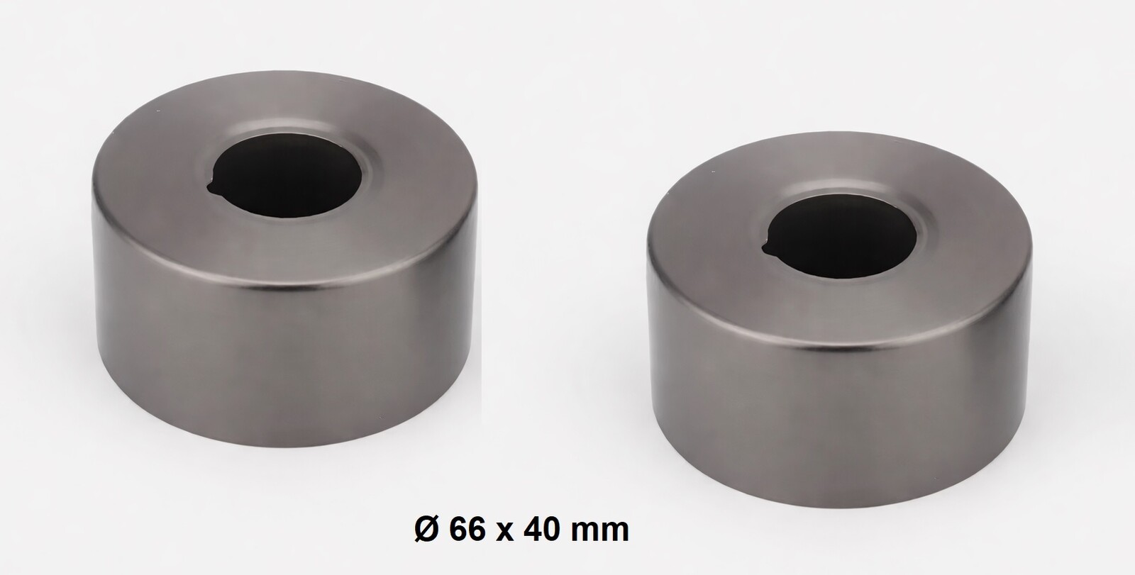 Eco produkty Krycí růžice k baterii, válcová, průměr 66mm x 40mm - závit 3/4