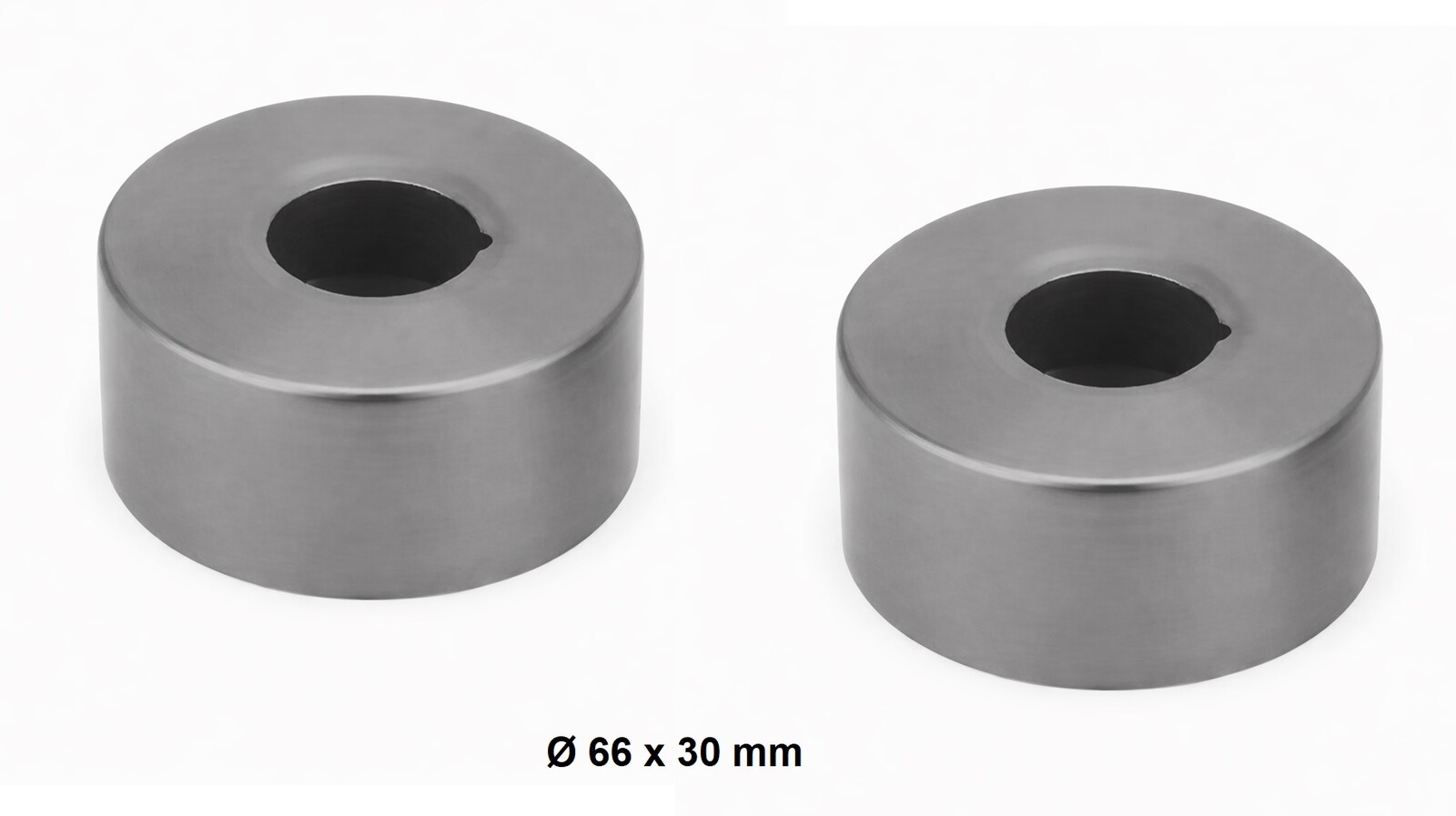 Eco produkty Krycí růžice k baterii, válcová, průměr 66mm x 30mm - závit 3/4