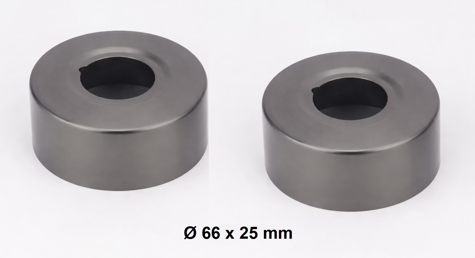 Eco produkty Krycí růžice k baterii, válcová, průměr 66mm x 25mm - závit 3/4