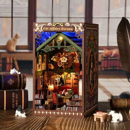 Book Nook sada - Kočičí agentura