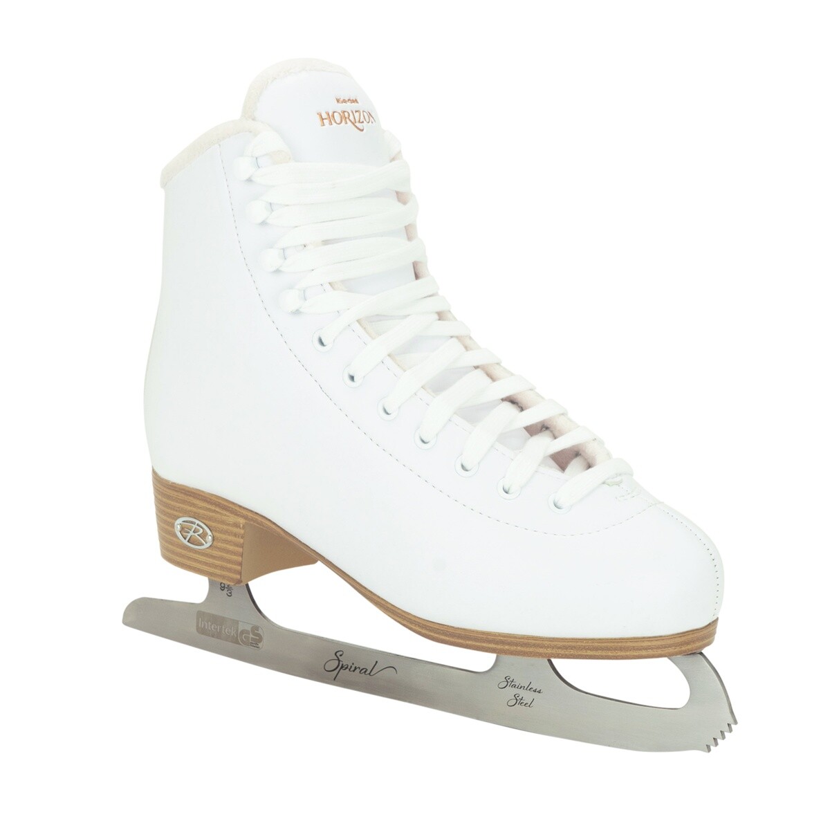 Riedell - Horizon Ice Skate White - lední brusle Velikost (brusle): 34