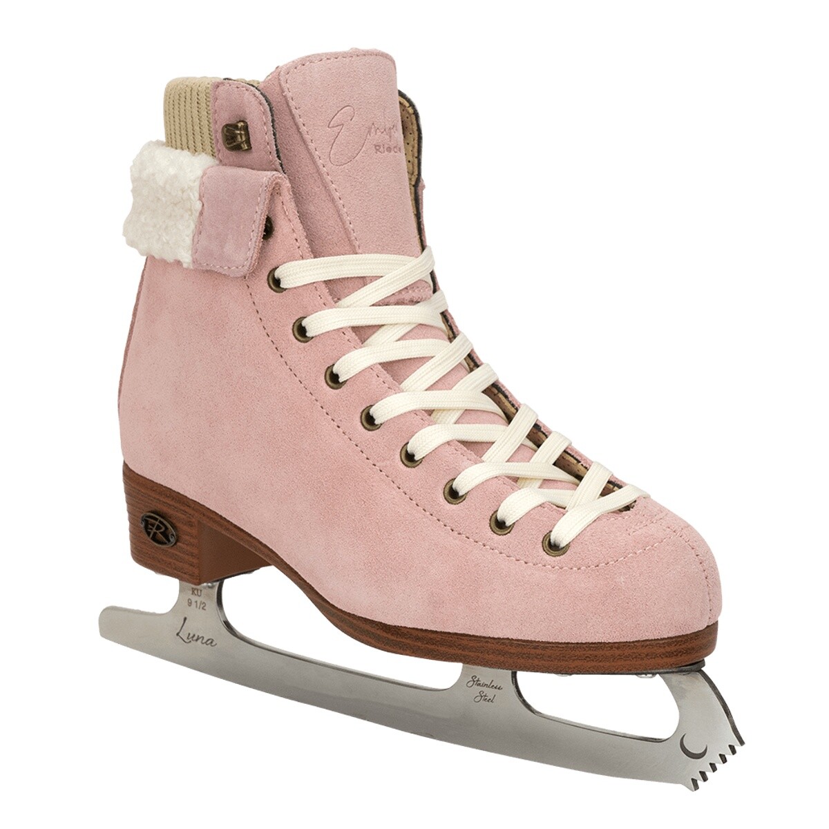 Riedell - Ember Ice Skate Blush - lední brusle Velikost (brusle): 35.5