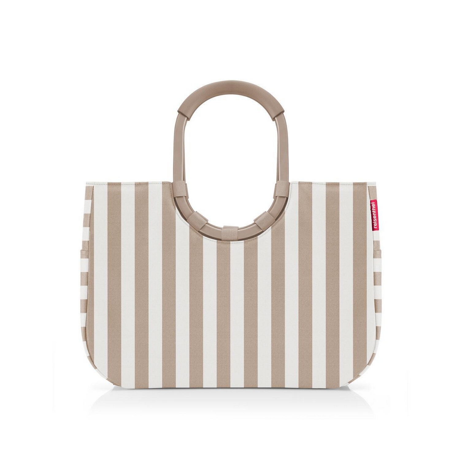 Nákupní taška Reisenthel Loopshopper L Summerstripes coffee