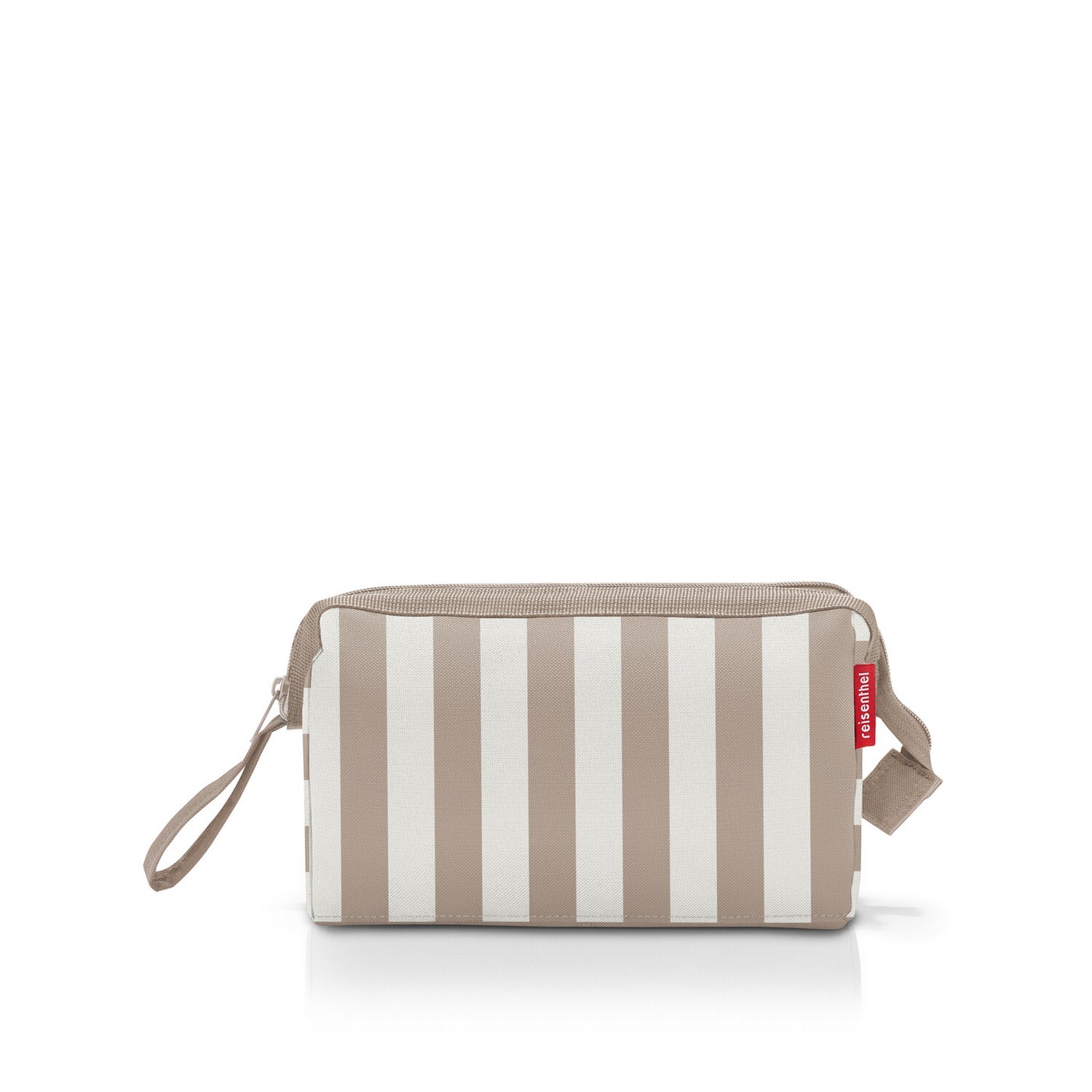 Kosmetická taštička Reisenthel Travelcosmetic Summerstripes coffee