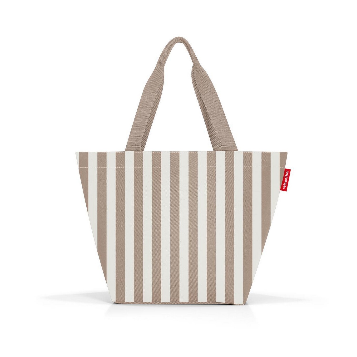 Nákupní taška přes rameno Reisenthel Shopper M Summerstripes coffee