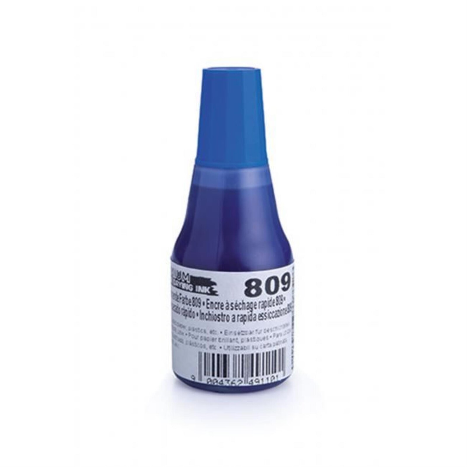Razítková barva Colop 809 - rychleschnoucí, 25 ml, modrá 241488