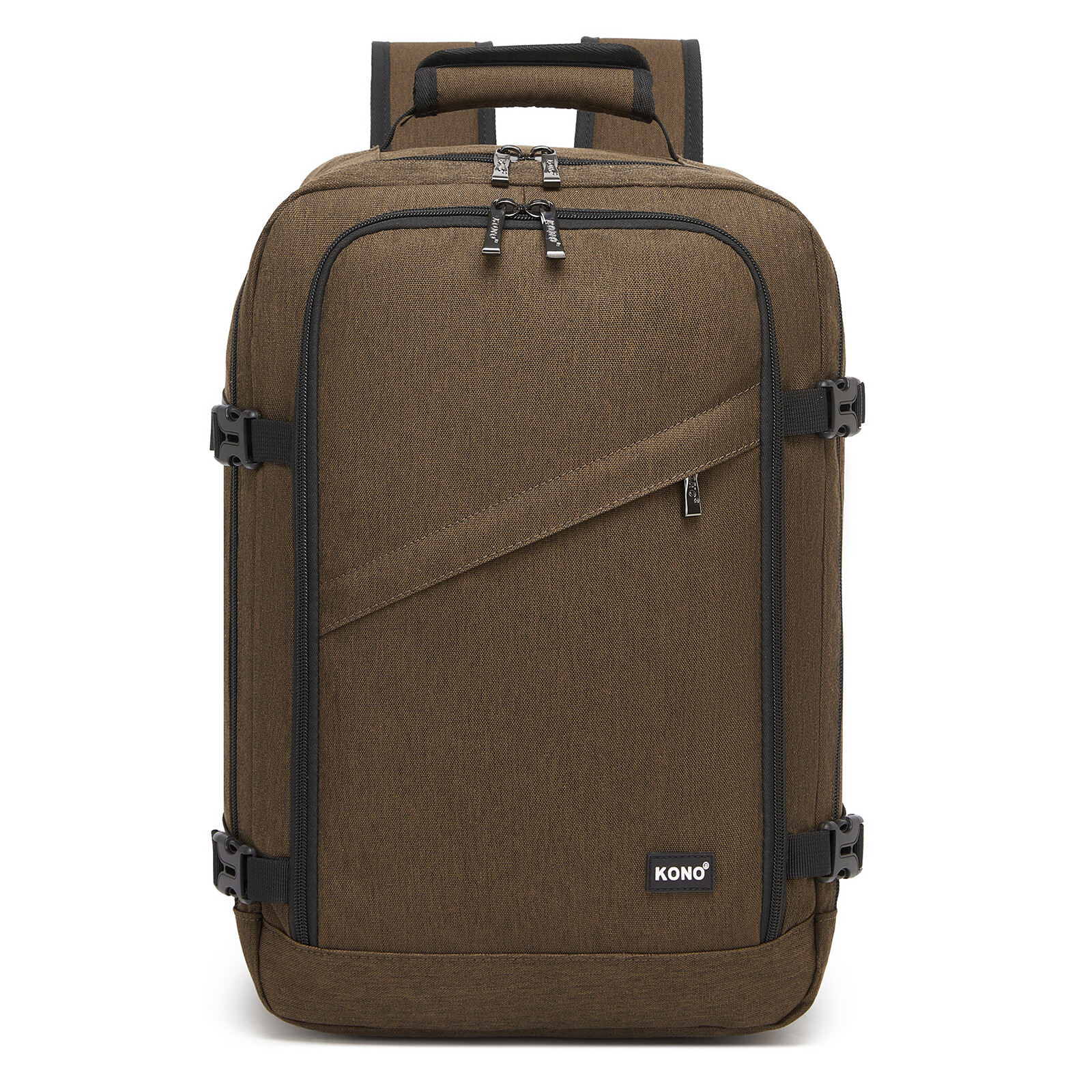 Kabinový batoh Kono 24L - hnědý - 30x20x40 cm