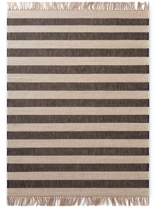 Koberec Hanse Home Handloom 1.0 PLAYA přírodní / bílý / černý