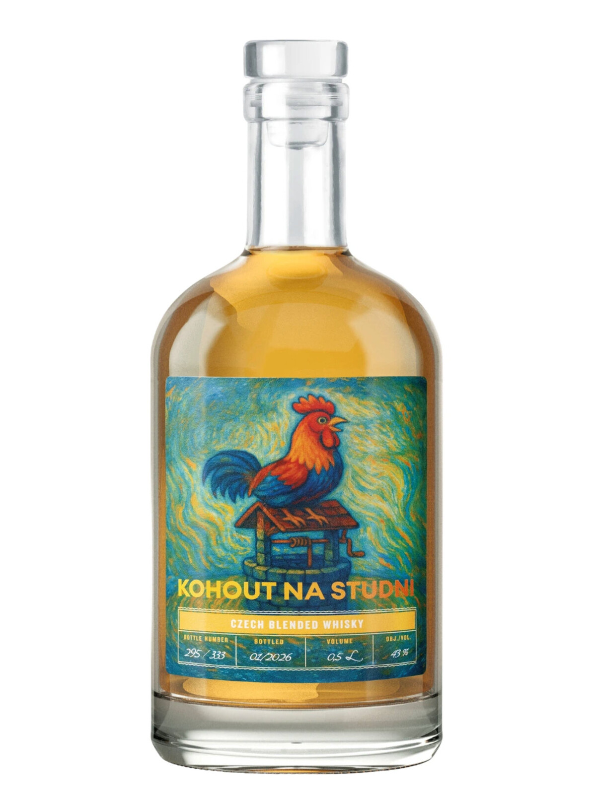 GOLDCOCK Whisky GOLDCOCK Kohout na studni 43% 0,5l