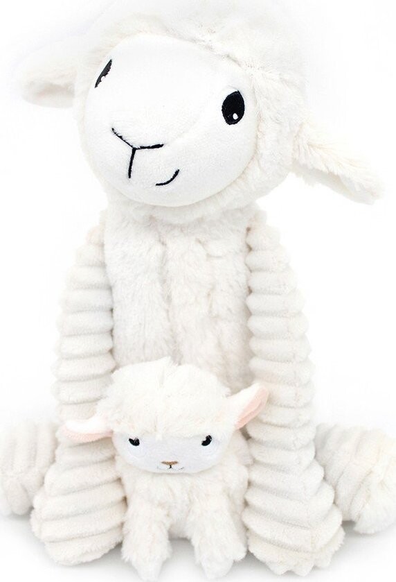 Plyšové hračky v sadě 2 ks Ptipotos Olou – Les Deglingos