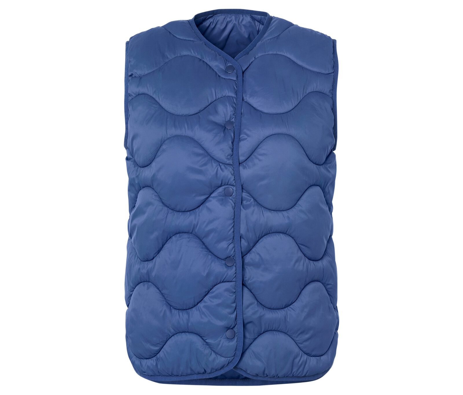 Tchibo - Prošívaná vesta - pro ženy - vel. XL 48/50 - barva: modrá