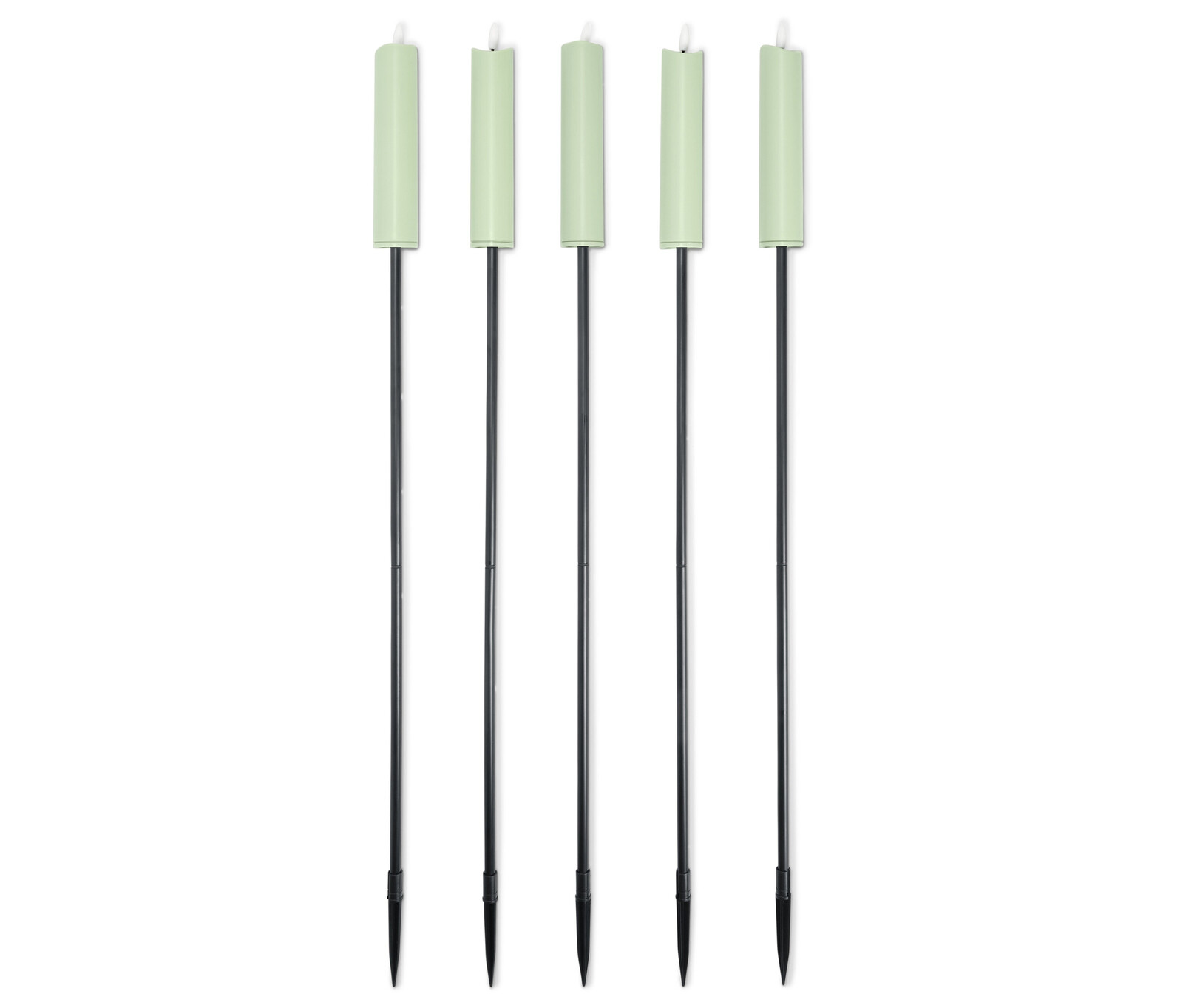 Tchibo - Zahradní LED pochodně - barva: zelená