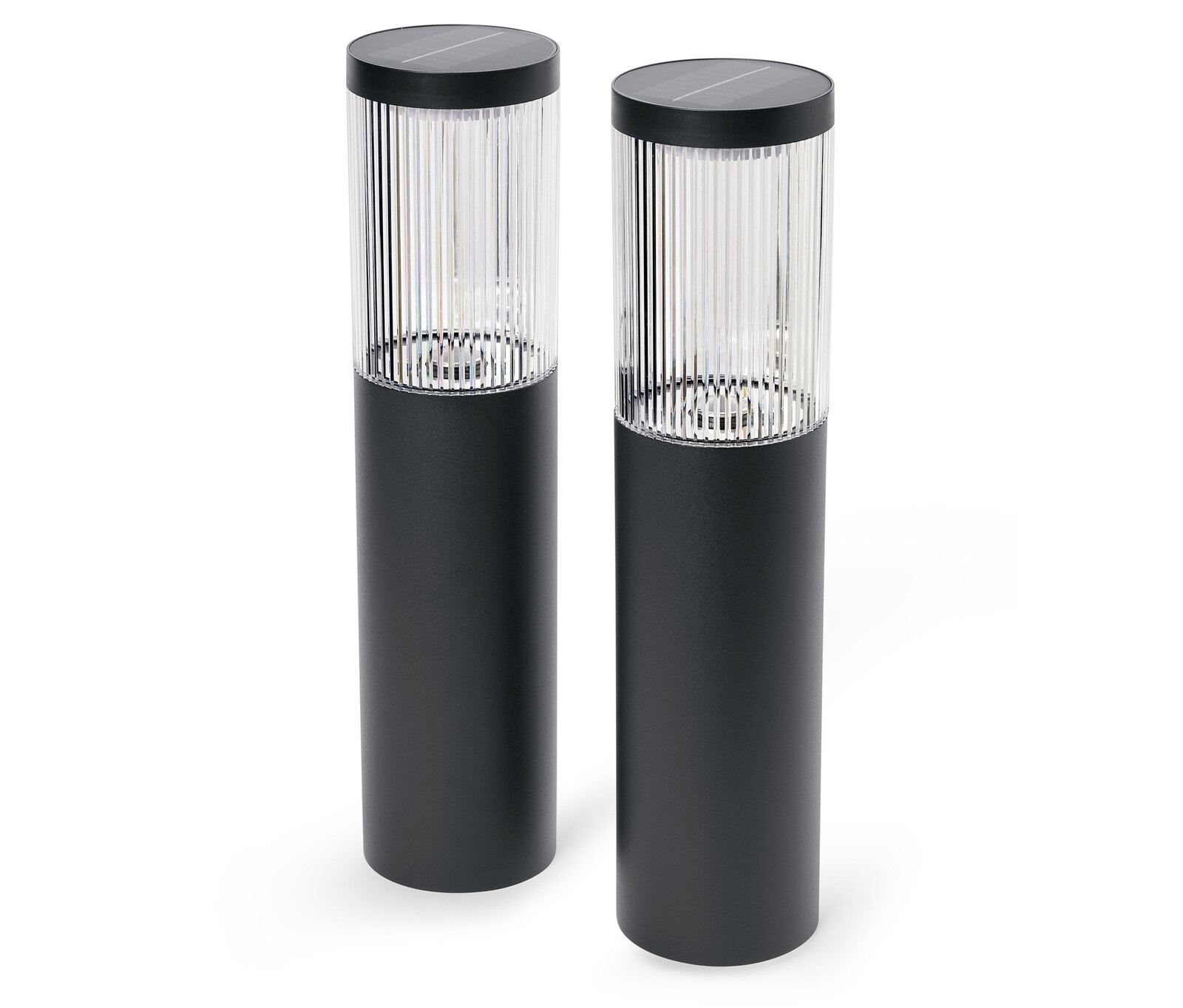 Tchibo - Solární svítidla pro osvětlení cest - barva: černá