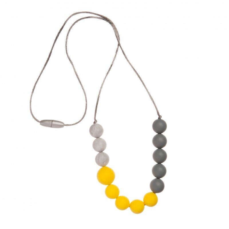 Biberschatz Kousací korále GIALLO MARBLE