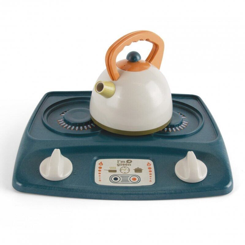 Dantoy BIOplastic Sporák s rychlovarnou konvicí 2 ks