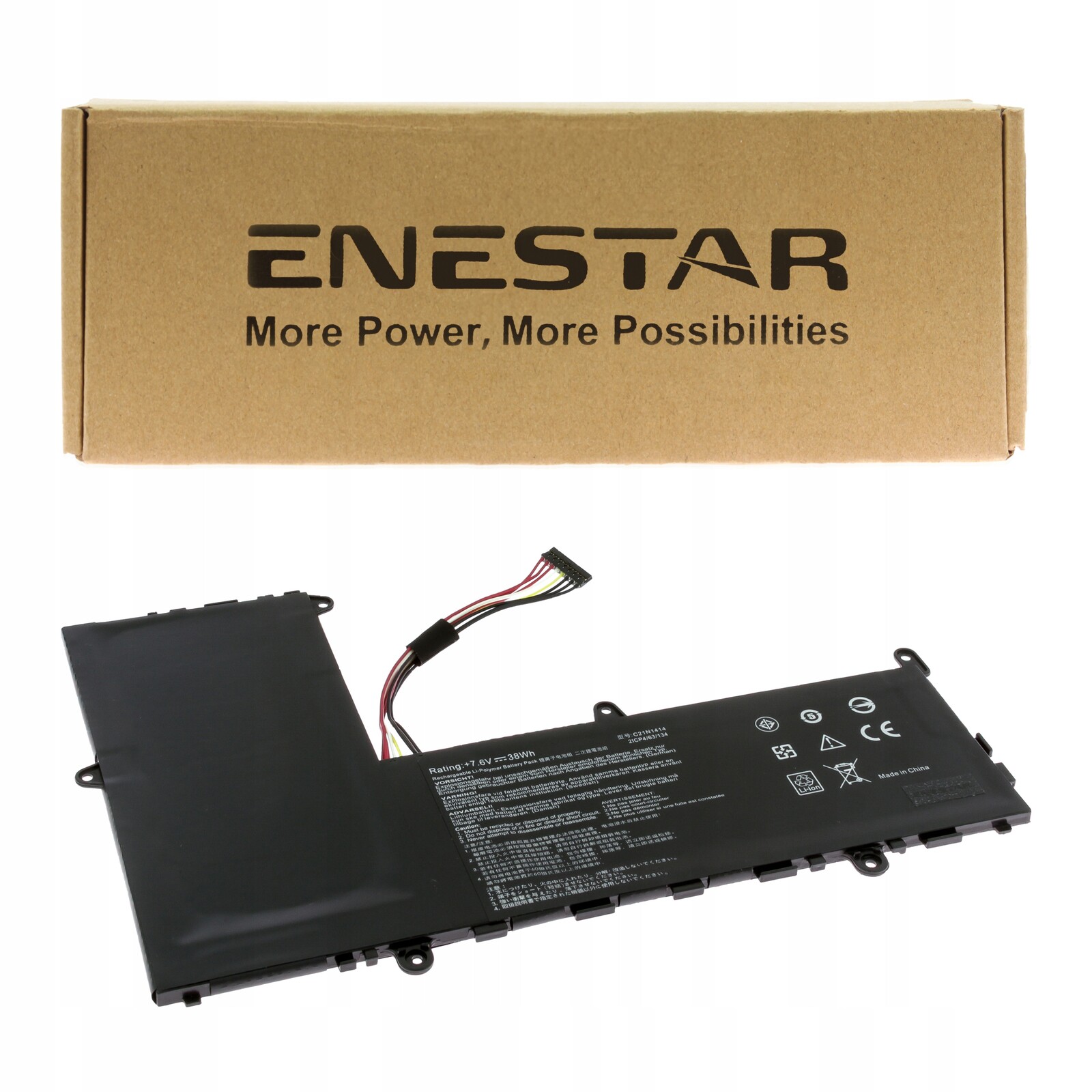 Prémiová baterie pro Asus C21N1414 EeeBook X205T X205TA