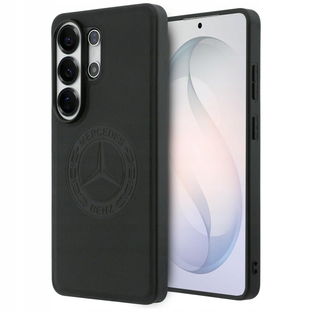 Mercedes Vintage Logo MagSafe pouzdro Kožené kryt pro Galaxy S26 Ultra