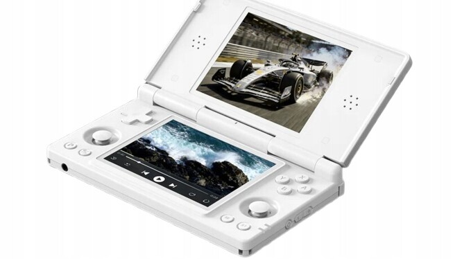 Přenosná retro kapesní konzola Anbernic Rg Ds Bílá 128 Gb Hry