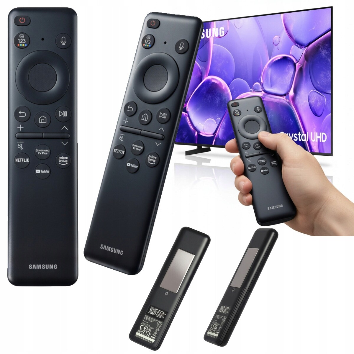 Originální dálkový ovladač pro televizor Samsung UE55U8092F Smart Tv SolarCell Usb-c