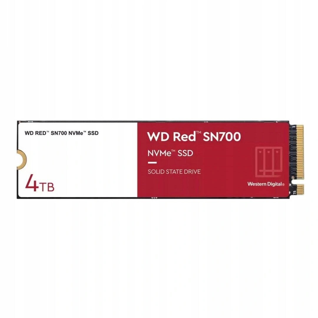 Ssd disk Wd Red SN700 4TB M.2 2280 WDS400T1R0C