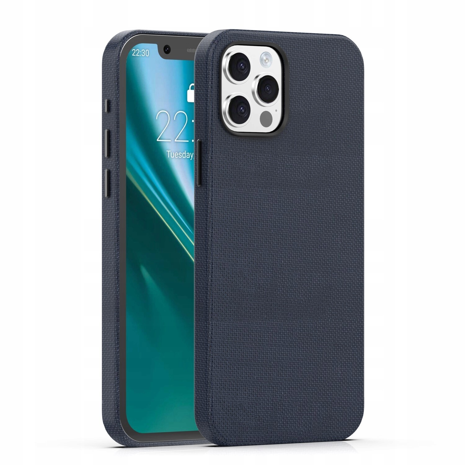 Pouzdro na telefon pro Apple iPhone 12/12 Pro černé Etteri zadní kryt