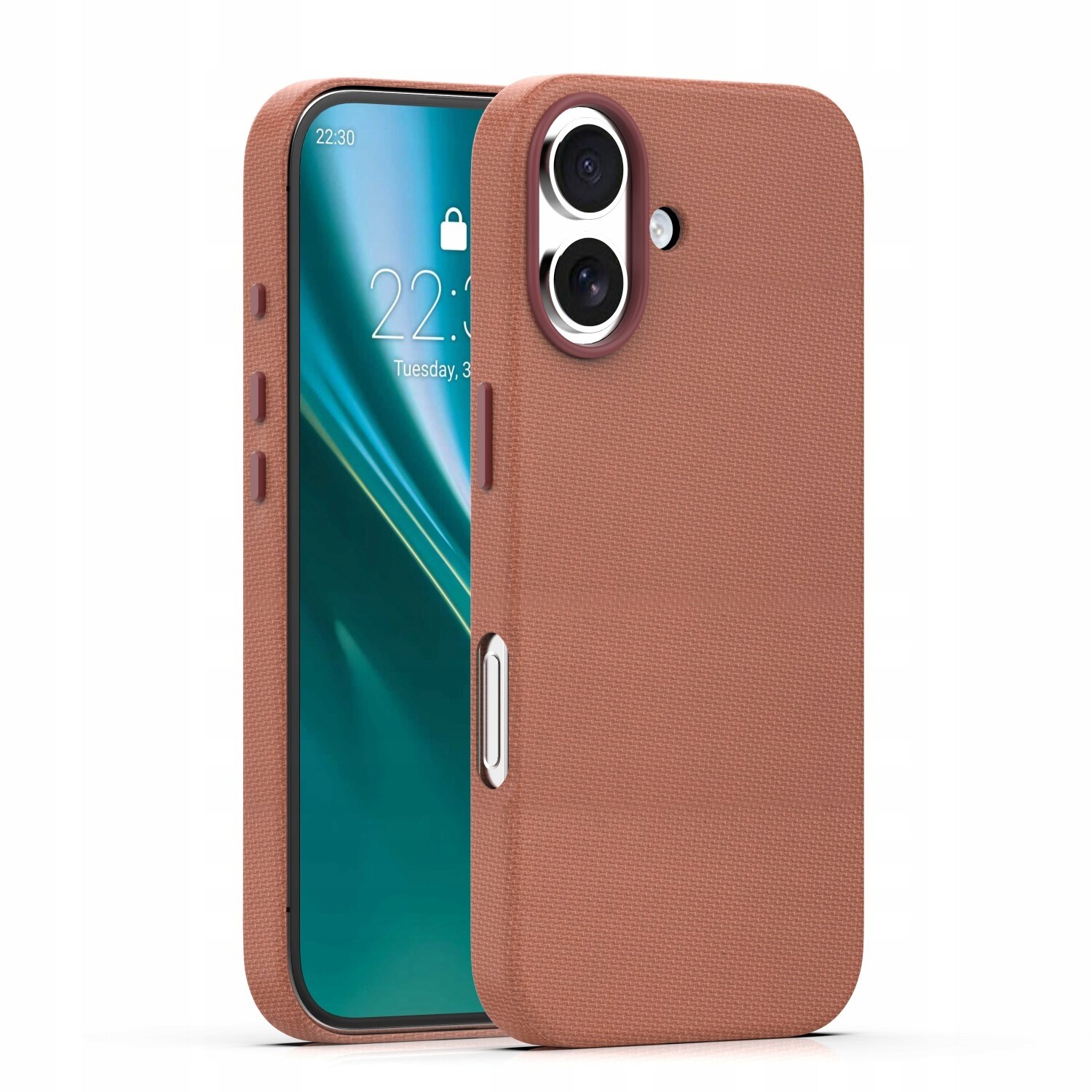 Pouzdro pro iPhone 16 hnědé Etteri Elegantní stylové magnetické a odolné