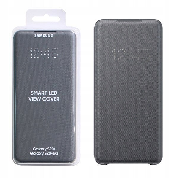 Pouzdro Obal Samsung Galaxy S20 Plus+ Led View Cover Šedé