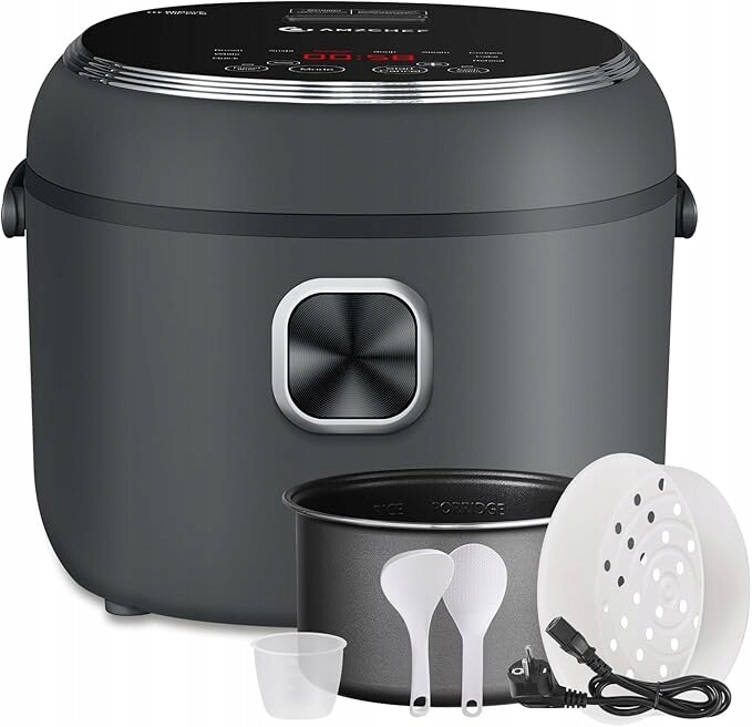 Amzchef Mini Cuiciriso 2L CE-DFB-P20H1-DG – multifunkční mini rýžovar R13