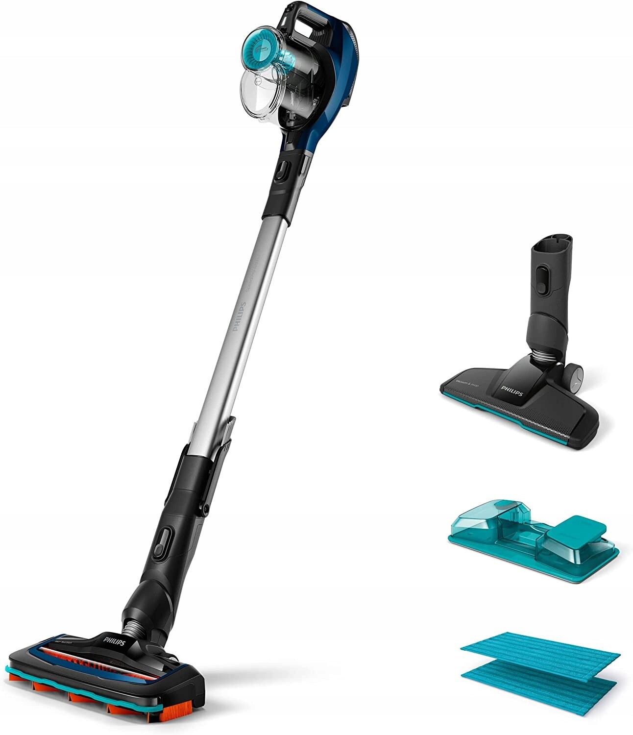 Tyčový vysavač Philips FC6718/01 černý