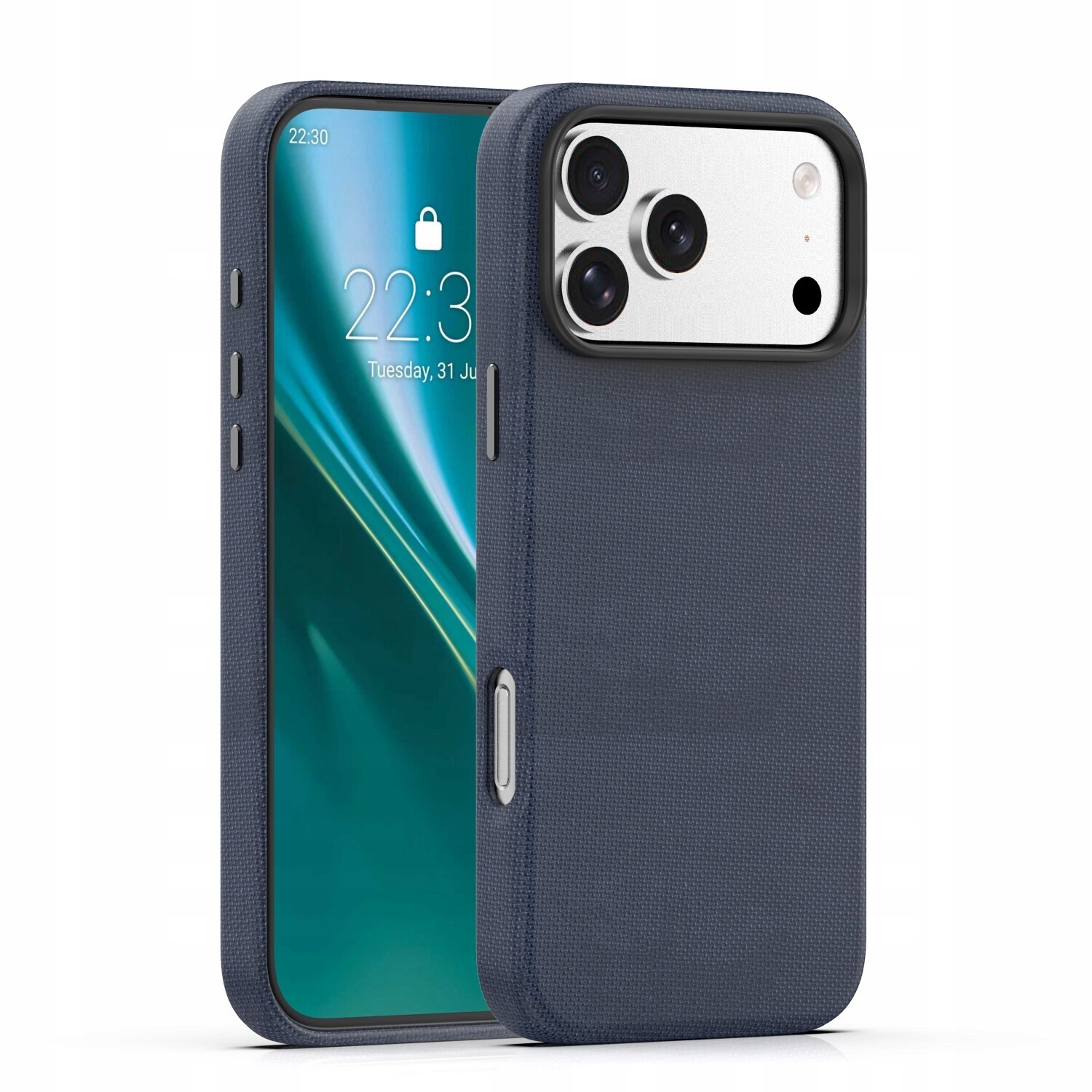 Kryt Case pro iPhone 17 Pro Max černé Etteri Elegant MagSafe matné