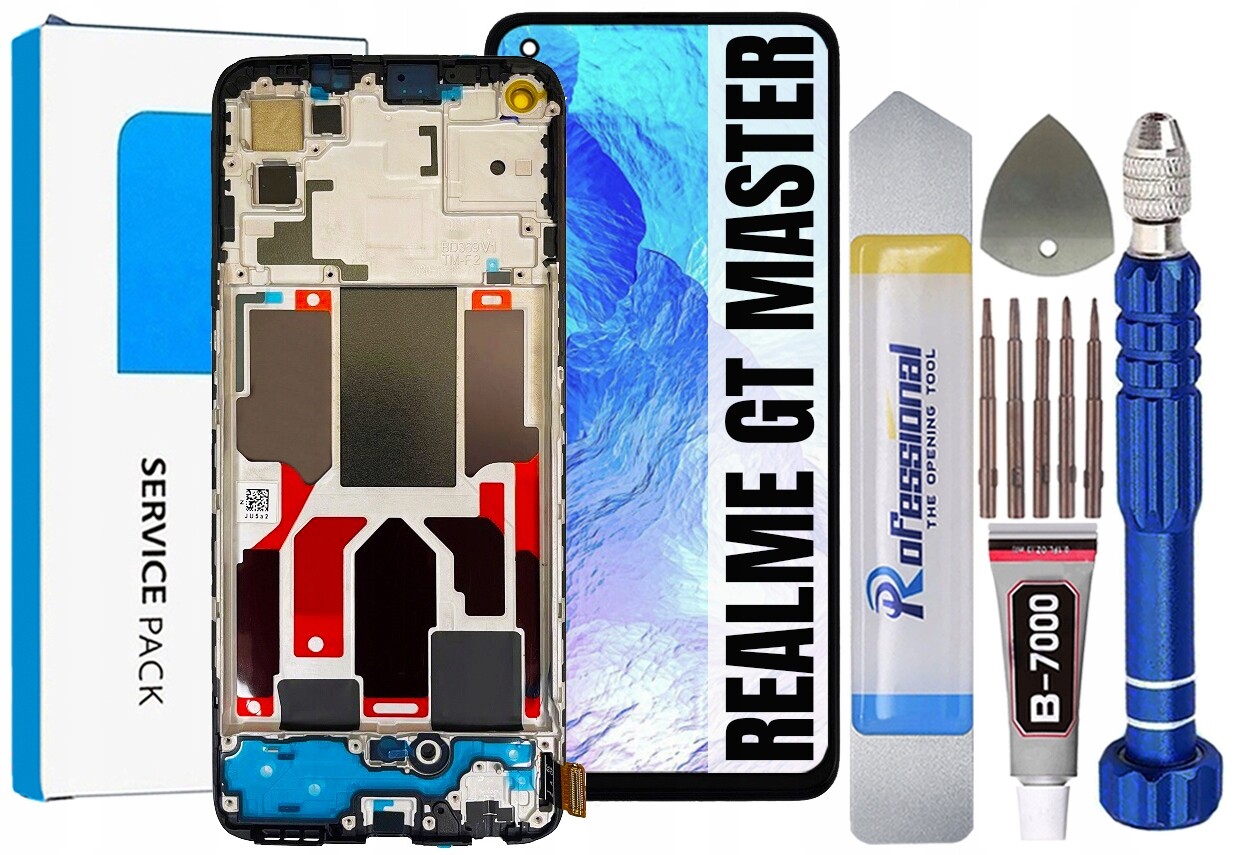 Displej Pro Realme Gt Master Edition Originál Oem Obrazovka Rámeček