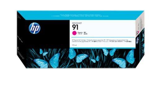 Inkoustová kazeta Hp 91 C9468A červená (purpurová)