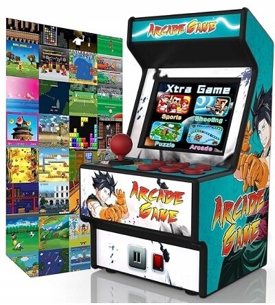 Arkádová Hra 156 V 1 Desktop Arkádová 16BITOVÁ Kabinetová Retro Konzole 165HER