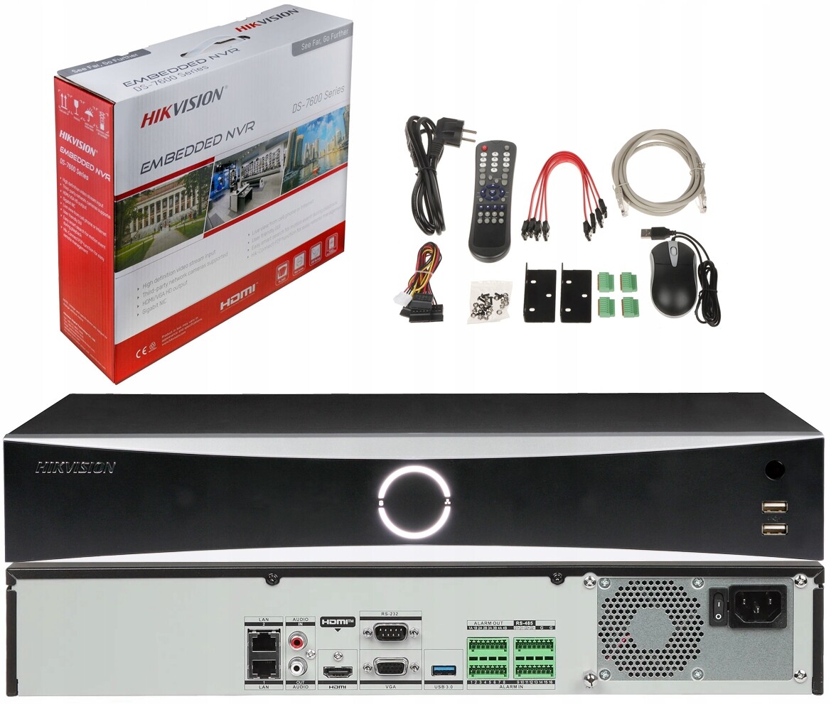 Ip Rekordér Hikvision DS-7732NXI-K4(D) 32ch 12MPx Acusense Nová Verze