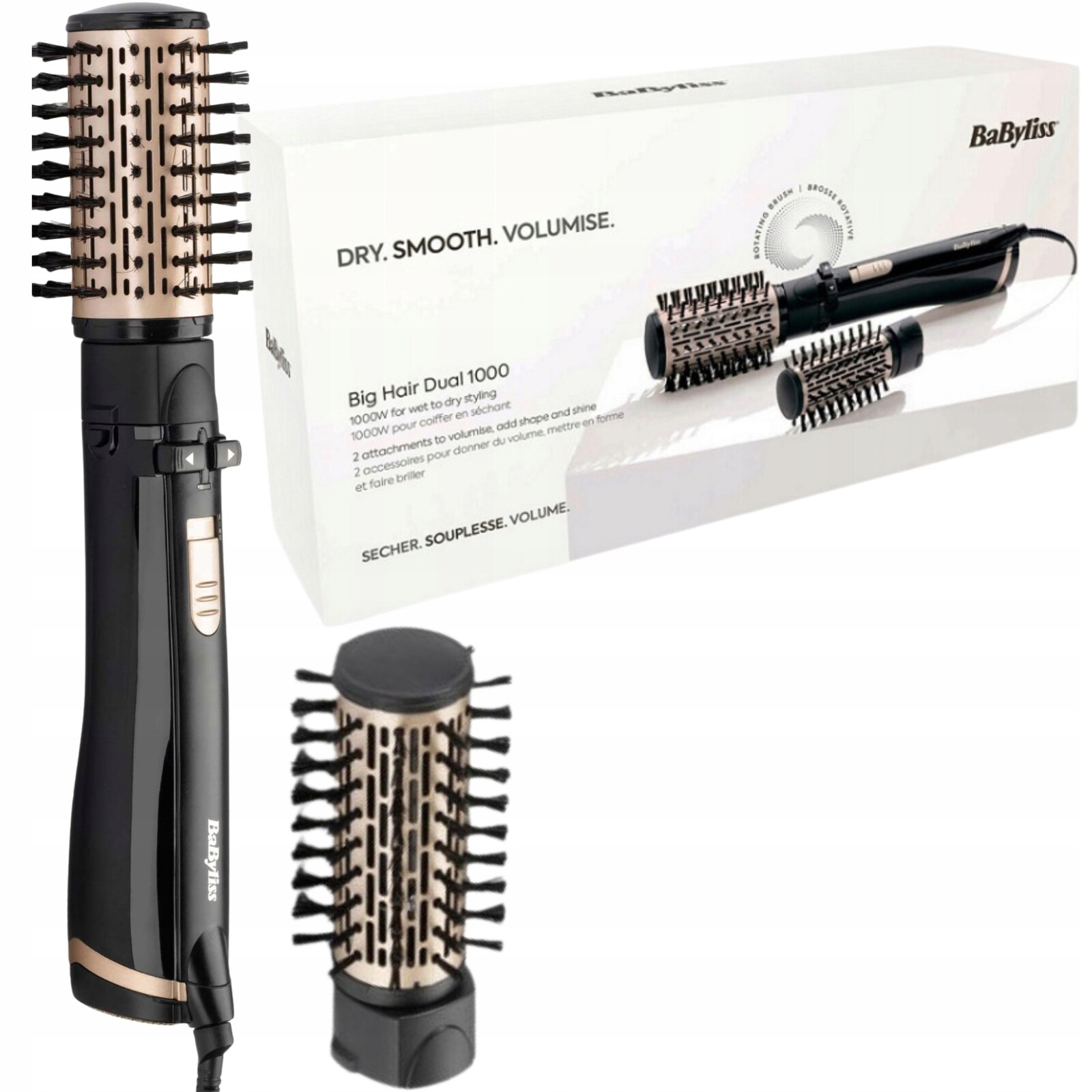 Kulmofén BaByliss sušička kulma s ionizací otočná 2v1